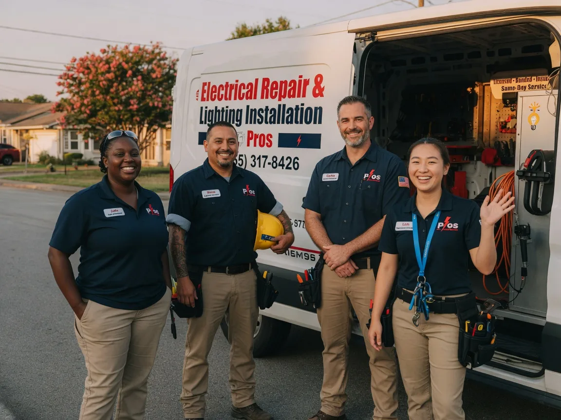 Licensed Electrician company in Highlands, TX